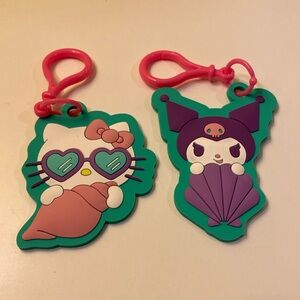 2 Hello Kitty and Friends Keychain’s